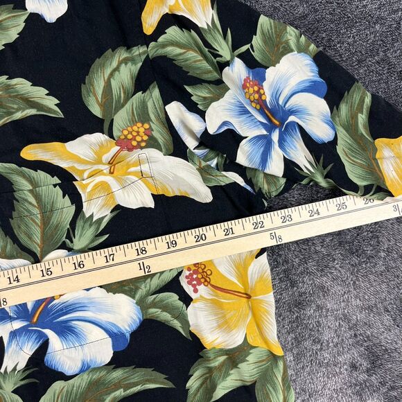 Vtg Reyn Spooner Button Up Short Sleeve Tropical Hawaiian AOP S Single Stitch - Picture 6 of 9